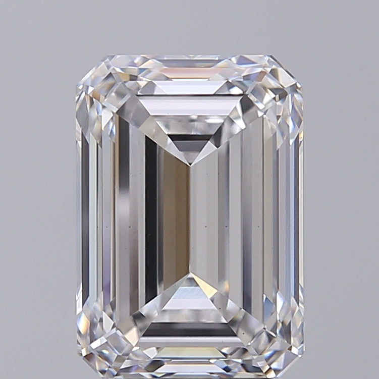 GIA 4.07 Carat Emerald Lab Grown Diamond