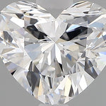 IGI 1.51 Carat Heart Lab Grown Diamond