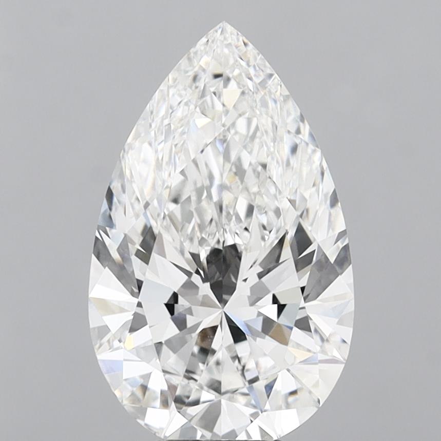 IGI 7.04 Carat Pear Lab Grown Diamond 人工培育鑽石 實驗室人造鑽石