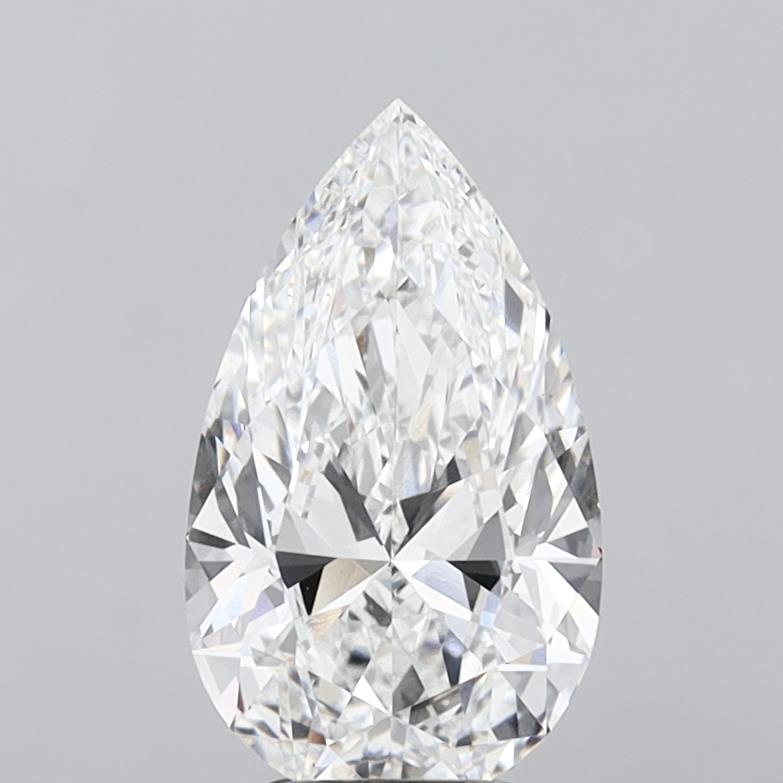 IGI 4.05 Carat Pear Lab Grown Diamond 人工培育鑽石 實驗室人造鑽石