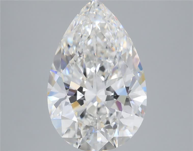 IGI 4.57 Carat Pear Lab Grown Diamond 人工培育鑽石 實驗室人造鑽石