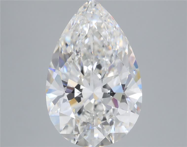 IGI 4.57 Carat Pear Lab Grown Diamond 人工培育鑽石 實驗室人造鑽石