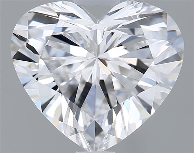IGI 1.45 Carat Heart Lab Grown Diamond