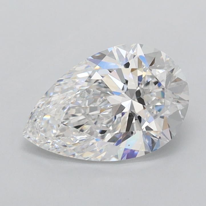 IGI 1.00 Carat Pear Lab Grown Diamond 人工培育鑽石 實驗室人造鑽石