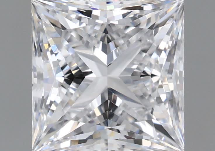 IGI 1.23 Carat Princess Cut Lab Grown Diamond