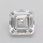 IGI 1 Carat Square Emerald Lab Grown Diamond