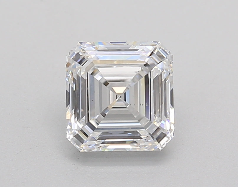 IGI 1 Carat Square Emerald Lab Grown Diamond