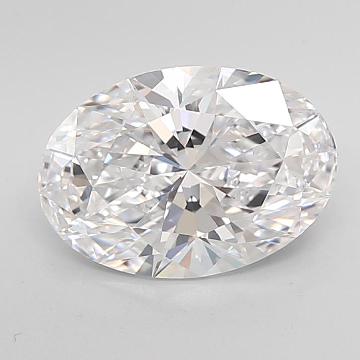 GIA 3.07 Carat Oval Lab Grown Diamond 人工培育鑽石 實驗室人造鑽石