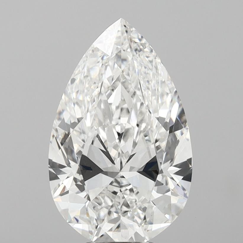 IGI 6.09 Carat Pear Lab Grown Diamond 人工培育鑽石 實驗室人造鑽石
