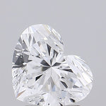 IGI 1.59 Carat Heart Lab Grown Diamond