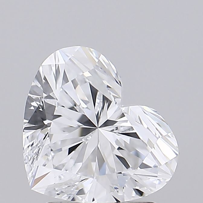 IGI 1.59 Carat Heart Lab Grown Diamond