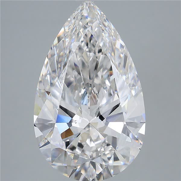 IGI 5.03 Carat Pear Lab Grown Diamond 人工培育鑽石 實驗室人造鑽石