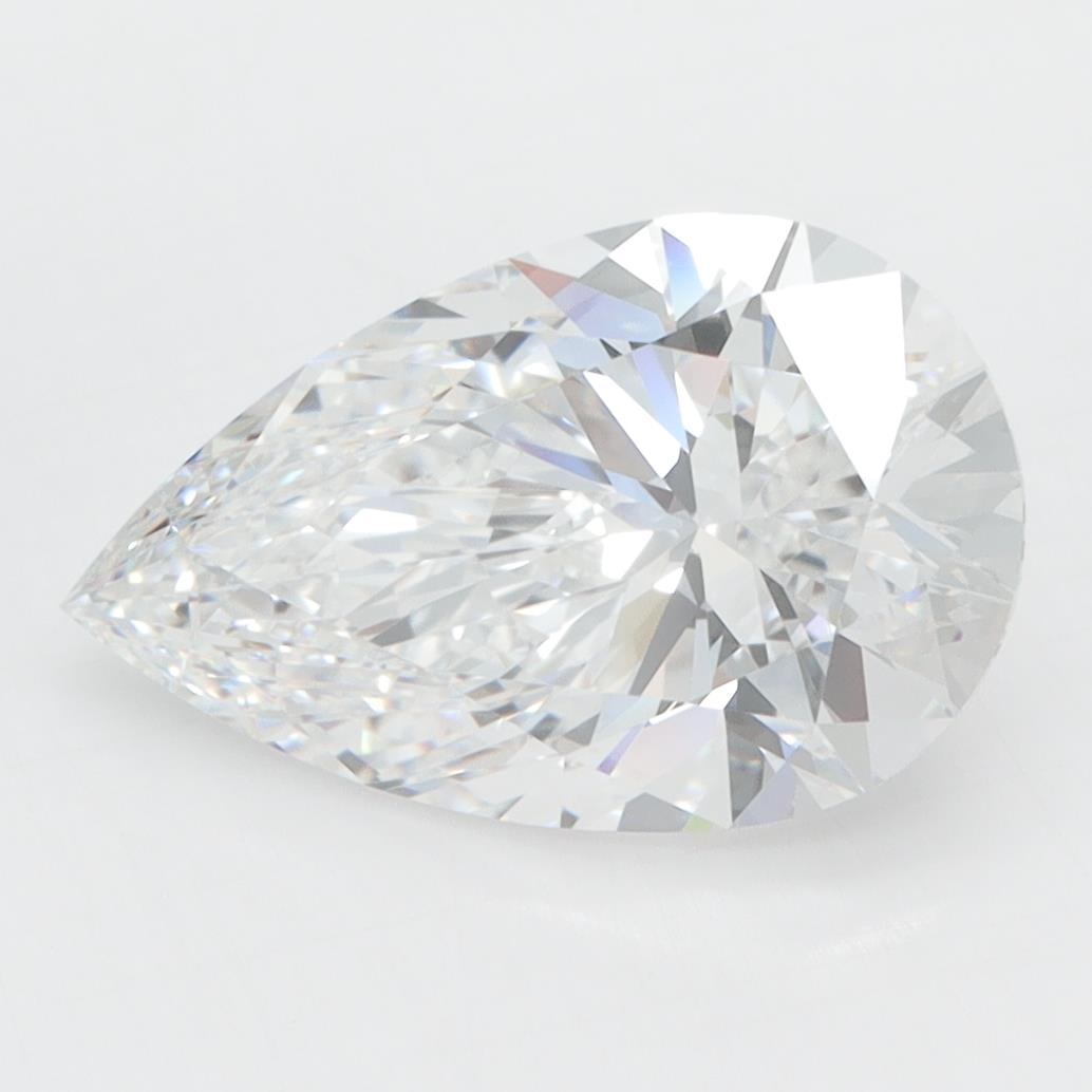 GIA 3.07 Carat Pear Lab Grown Diamond 人工培育鑽石 實驗室人造鑽石