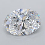 IGI 1.54 Carat Oval Lab Grown Diamond 人工培育鑽石 實驗室人造鑽石