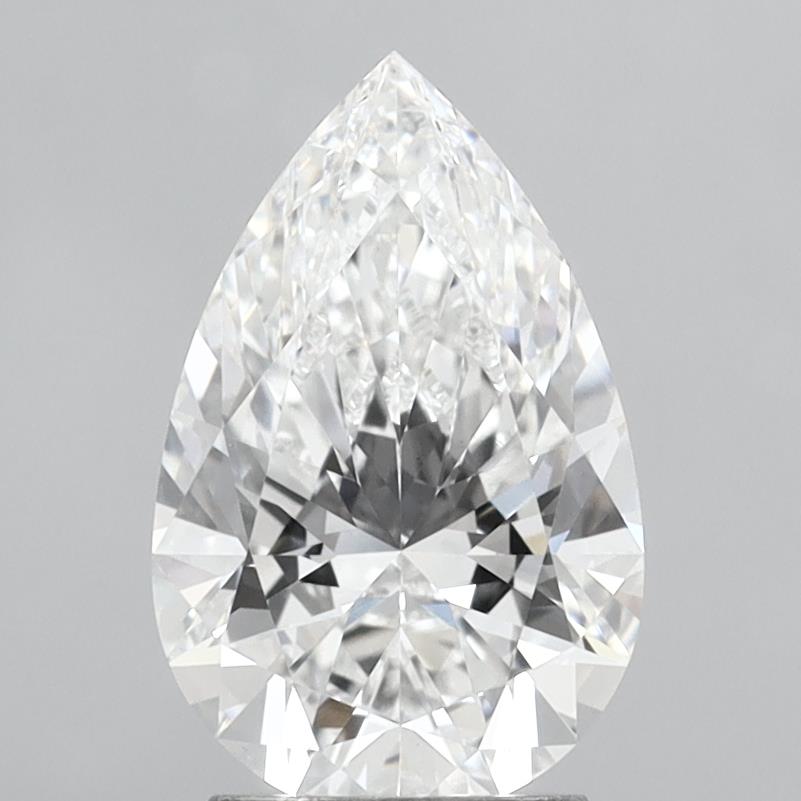 IGI 2.59 Carat Pear Lab Grown Diamond 人工培育鑽石 實驗室人造鑽石