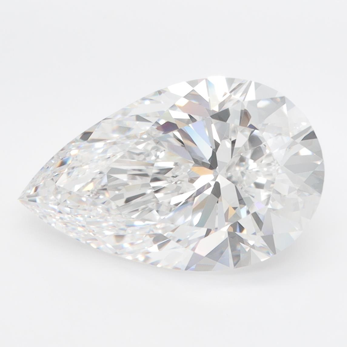 IGI 4.10 Carat Pear Lab Grown Diamond 人工培育鑽石 實驗室人造鑽石