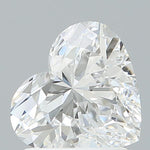 IGI 1.51 Carat Heart Lab Grown Diamond