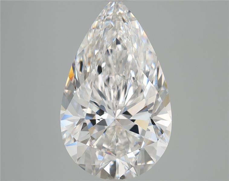 IGI 4.00 Carat Pear Lab Grown Diamond 人工培育鑽石 實驗室人造鑽石