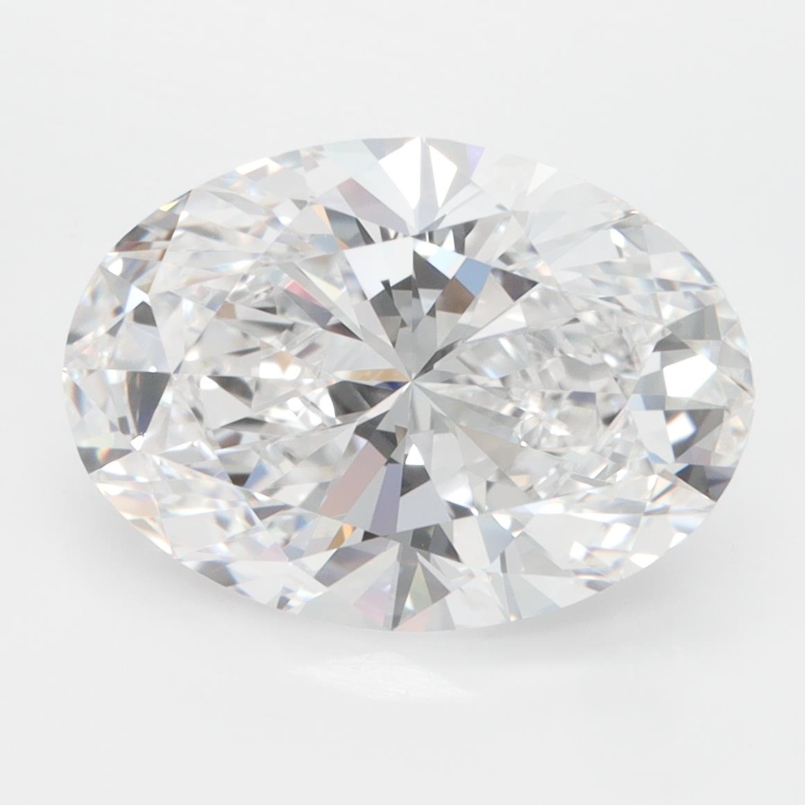 IGI 3.40 Carat Oval Lab Grown Diamond 人工培育鑽石 實驗室人造鑽石