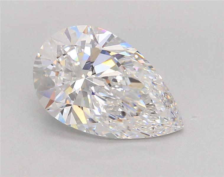 IGI 3.04 Carat Pear Lab Grown Diamond 人工培育鑽石 實驗室人造鑽石