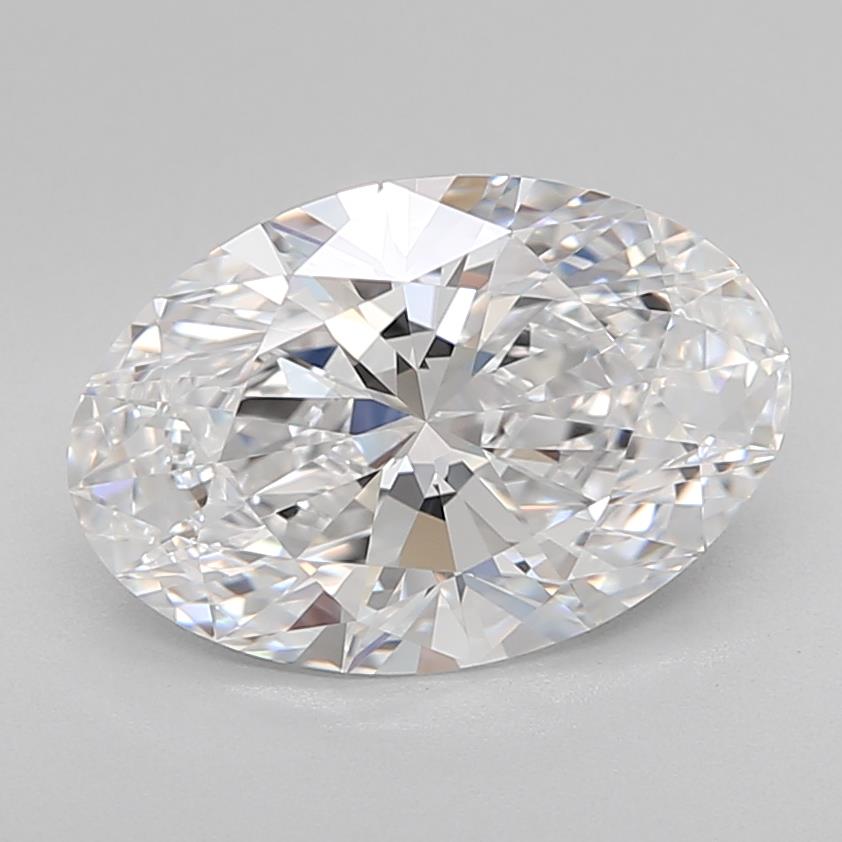 IGI 2.85 Carat Oval Lab Grown Diamond 人工培育鑽石 實驗室人造鑽石