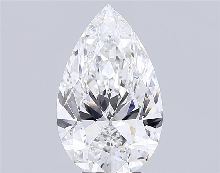 IGI 5.60 Carat Pear Lab Grown Diamond 人工培育鑽石 實驗室人造鑽石