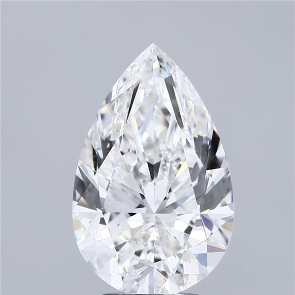 IGI 4.00 Carat Pear Lab Grown Diamond 人工培育鑽石 實驗室人造鑽石