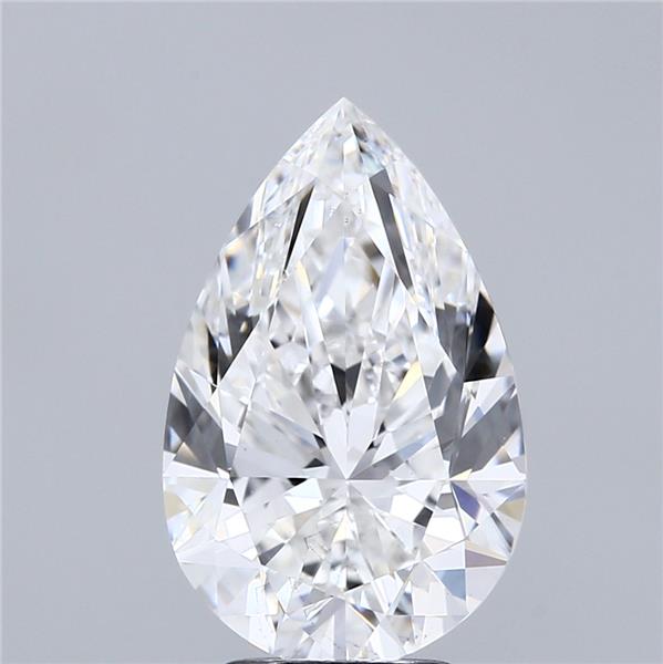 IGI 4.00 Carat Pear Lab Grown Diamond 人工培育鑽石 實驗室人造鑽石