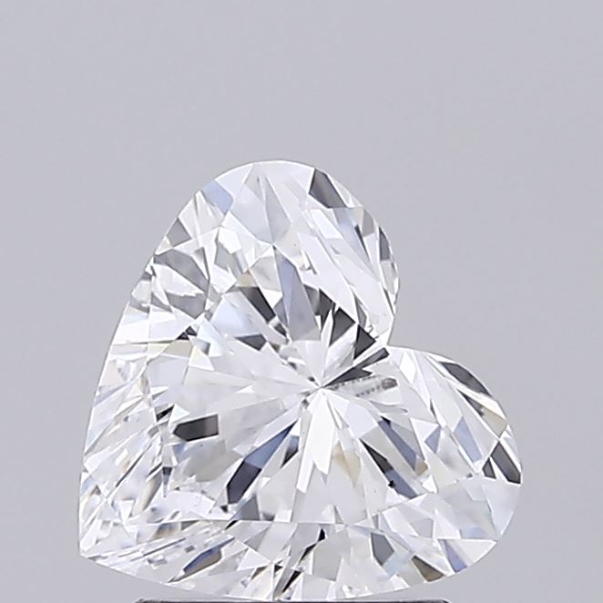 IGI 1.61 Carat Heart Lab Grown Diamond