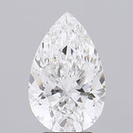IGI 3.53 Carat Pear Lab Grown Diamond 人工培育鑽石 實驗室人造鑽石