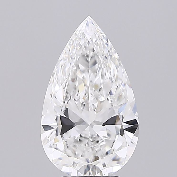 IGI 3.90 Carat Pear Lab Grown Diamond 人工培育鑽石 實驗室人造鑽石