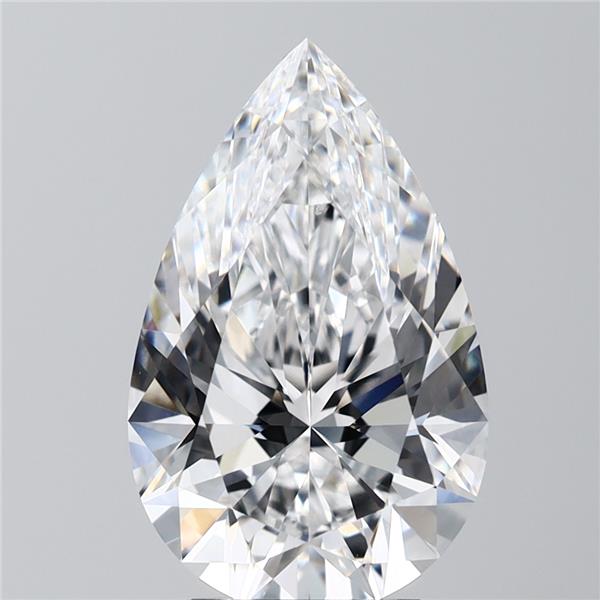 IGI 4.06 Carat Pear Lab Grown Diamond 人工培育鑽石 實驗室人造鑽石