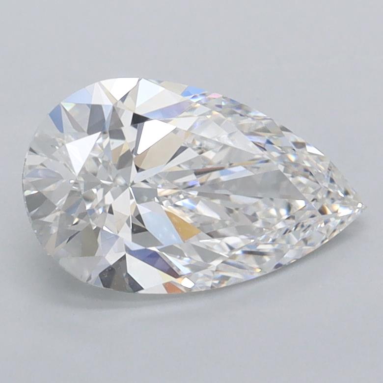IGI 1.27 Carat Pear Lab Grown Diamond 人工培育鑽石 實驗室人造鑽石