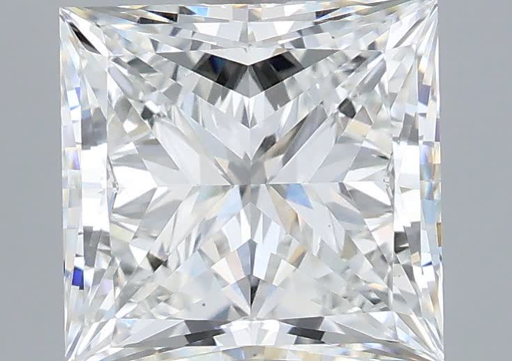 IGI 3.01 Carat Princess Cut Lab Grown Diamond 人工培育鑽石 實驗室人造鑽石