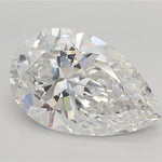 IGI 4.73 Carat Pear Lab Grown Diamond 人工培育鑽石 實驗室人造鑽石