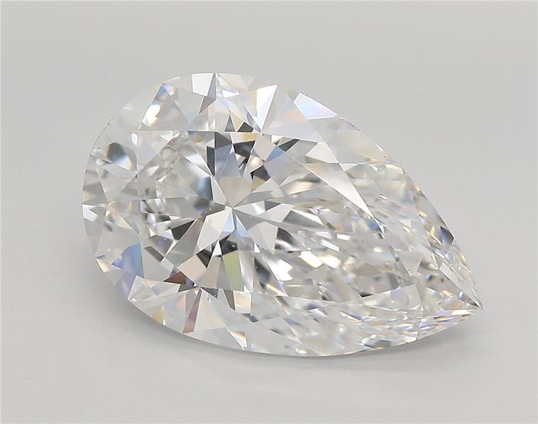 IGI 4.73 Carat Pear Lab Grown Diamond 人工培育鑽石 實驗室人造鑽石