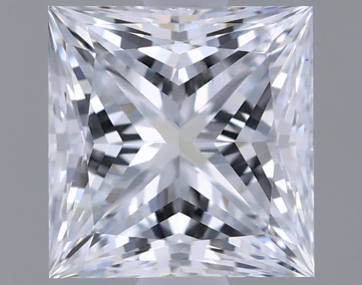 IGI 0.71 Carat Princess Cut Lab Grown Diamond