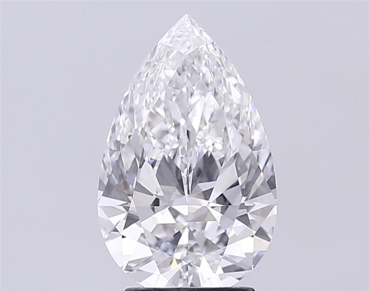 GIA 3.01 Carat Pear Lab Grown Diamond 人工培育鑽石 實驗室人造鑽石