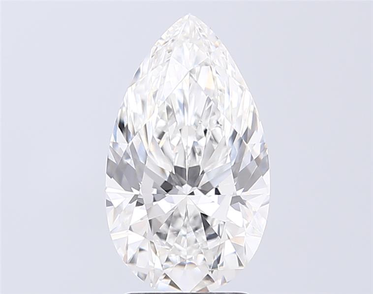IGI 2.82 Carat Pear Lab Grown Diamond 人工培育鑽石 實驗室人造鑽石