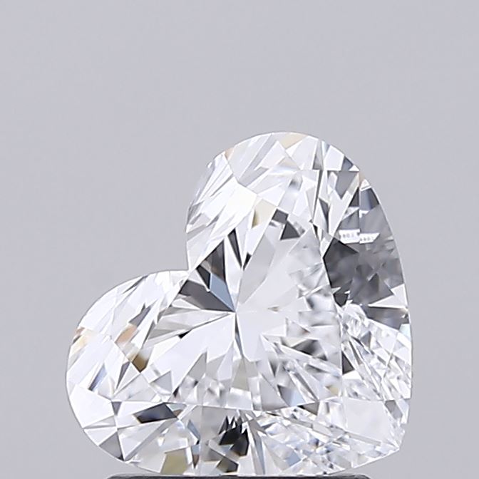 IGI 1.41 Carat Heart Lab Grown Diamond