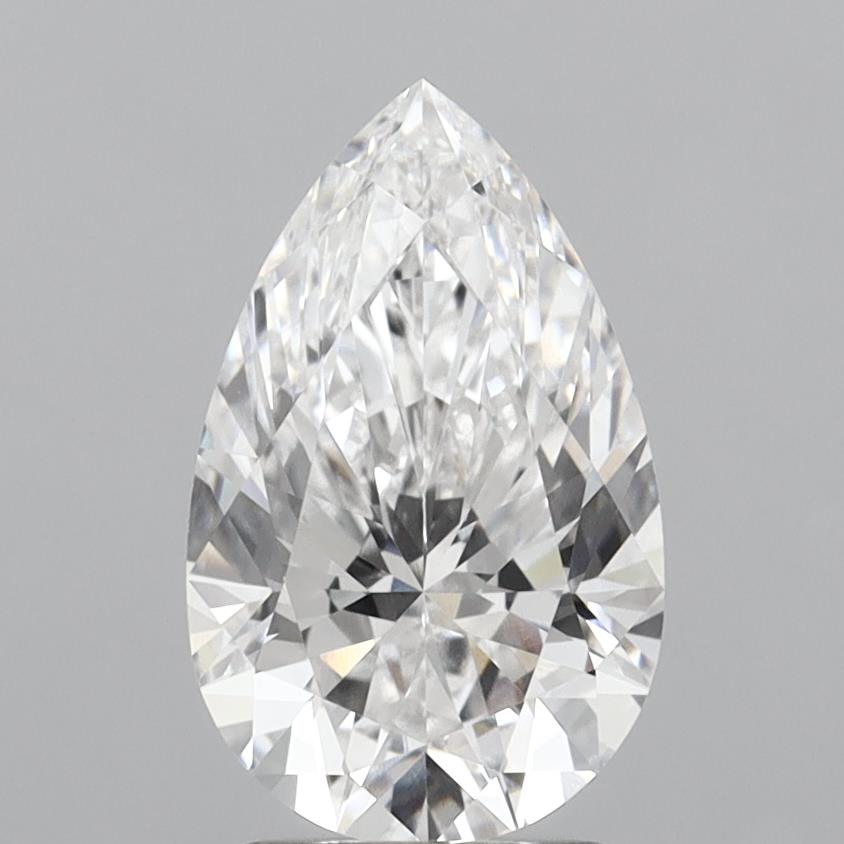 IGI 2.55 Carat Pear Lab Grown Diamond