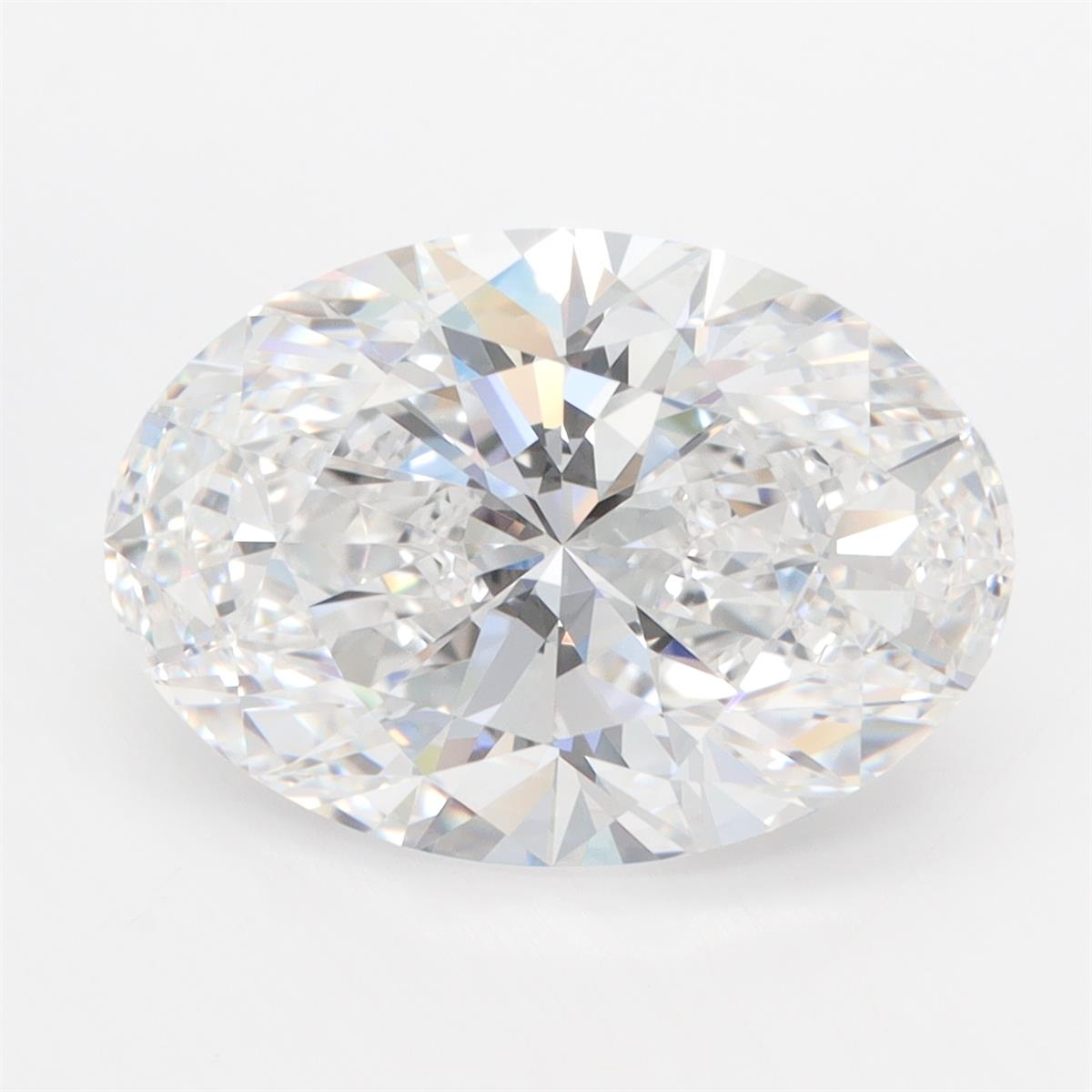 GIA 5.49 Carat Oval Lab Grown Diamond 人工培育鑽石 實驗室人造鑽石