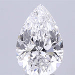 GIA 3.51 Carat Pear Lab Grown Diamond 人工培育鑽石 實驗室人造鑽石