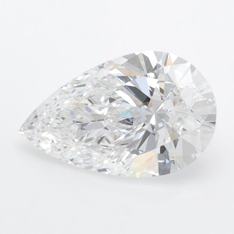 IGI 1.00 Carat Pear Lab Grown Diamond 人工培育鑽石 實驗室人造鑽石