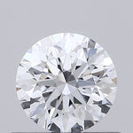 IGI 0.53 Carat Round Brilliant Lab Grown Diamond
