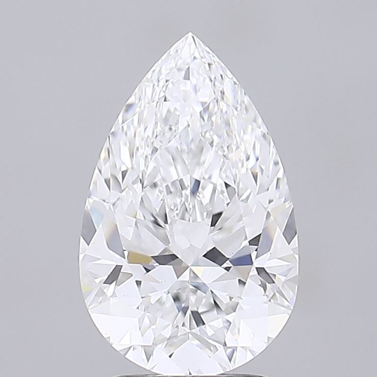 IGI 2.32 Carat Pear Lab Grown Diamond 人工培育鑽石 實驗室人造鑽石