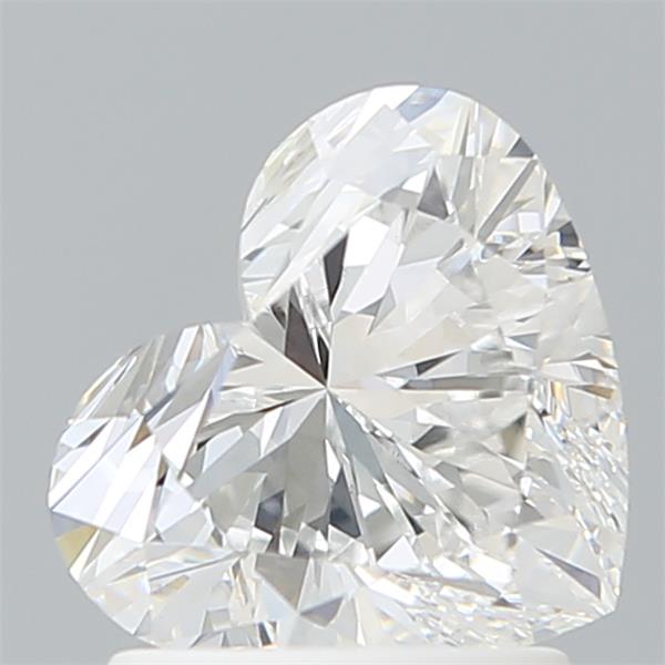 IGI 1.59 Carat Heart Lab Grown Diamond