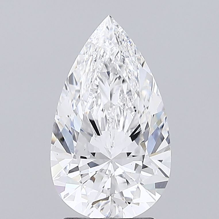 IGI 3.02 Carat Pear Lab Grown Diamond 人工培育鑽石 實驗室人造鑽石
