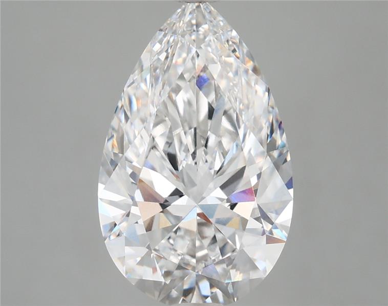 IGI 4.08 Carat Pear Lab Grown Diamond 人工培育鑽石 實驗室人造鑽石