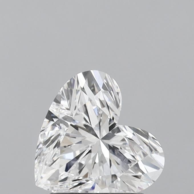 IGI 1.27 Carat Heart Lab Grown Diamond